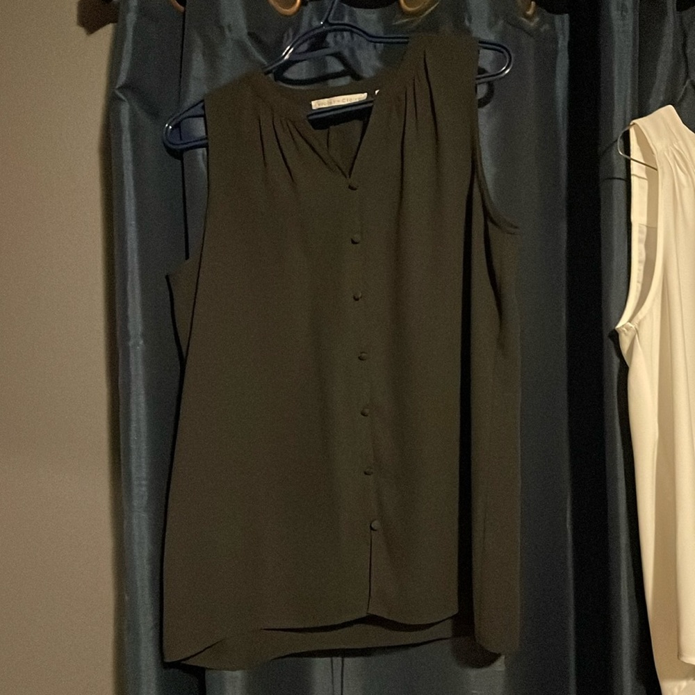 Black dress top